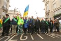 Irish premier voices support for Ukraine at St Patrick’s Day parade in London