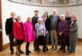 World famous lyricist Sir Tim Rice delights Inverness Musical Theatre members during visit