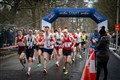 Start of the Half Marathon. Picture: Callum Mackay..