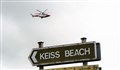 A joint operation by emergency services searching for a missing woman took place around the coastline at Keiss over the weekend. Picture: DGS