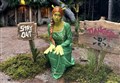 Pop star Rita Ora enjoys fairytale visit to Shrek's Highland swamp hideaway