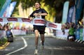 Moray Pryde came 1st in the 2023 Loch Ness Marathon. Picture: James Mackenzie.