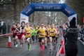 Start of the 5K. Picture: Callum Mackay..