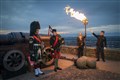Beacon lit at Edinburgh Castle for Queen’s Platinum Jubilee