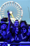 Saturday night crowd at RockNess in 2011