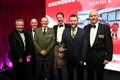 Rescue 151 won the Emergency Services or Armed Forces Award. Award presented by Robert Thorburn of Openreach. Picture: James Mackenzie.