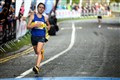 Lachlan Oaks came 3rd in the 10k. Picture: James Mackenzie.