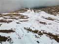 The banked slalomn course set at The Ptarmigan. Picture: Neil MacGrain.