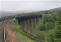 It's a blue day for Tomatin's great viaduct