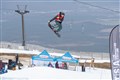 Some of the biggest jumps ever created at Cairngorm Mountain tested the competitors. Picture: Neil MacGrain.
