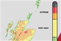 Very High risk of wild fires in Badenoch and Strathspey tonight