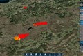 See the scope of wildfire action in Highland and Moray