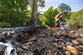 A burn crossing along the route of the Cape Wrath Ultra. Picture: No Limits Photography