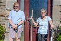 Fed-up woman (75) carries out her own road repairs