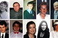 The victims of the Omagh bomb