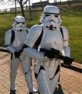 Stormtroopers on patrol at LEGOLAND