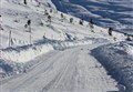 Some drifting snow across Strathspey roads