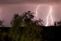 Thunderstorm warning extended into Highlands