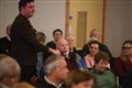 Questions from the audience. Picture: James Mackenzie.
