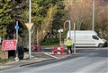 Traffic lights installation signals end of troublesome junction upgrade in Aviemore is in sight