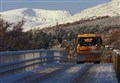 Dry roads in Badenoch and Strathspey