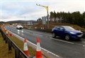 Overnight traffic lights in place for two weeks on A9 roadwork section