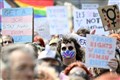 Thousands of trans rights protesters on Edinburgh streets following court ruling