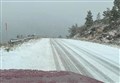 Aviemore's ski road is open today