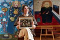 Rare John Byrne painting of The Beatles to go under hammer