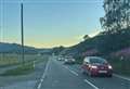 And still the traffic crawls after A9 collision at Newtonmore this afternoon