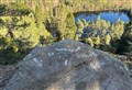 Graffiti scrawled on one of the Cairngorms National Park’s most stunning look-out posts