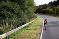 They used roads when there were no cycle paths.