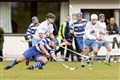 Struan Ross (Newtonmore) up against Ross Gordon (Skye).