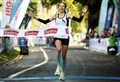 Melissa Gibson came 1st in the 2023 Loch Ness Marathon. Picture: James Mackenzie.