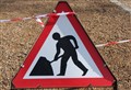 Warning of roadworks on the A95 by Cromdale next week