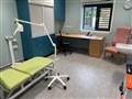 One of the GP practice rooms in the new building.