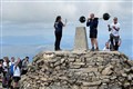 Man carries 100kg barbell up Ben Nevis to raise funds for MND research