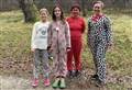 Pyjama game for some at Aviemore Parkrun!