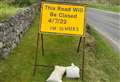 Who put this sign up at Kingussie's Spey crossing?