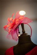 There were some eye-catching designs on show for headwear. Picture: Callum Mackay.
