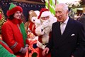Santa Claus tells King he is on ‘very good boy list’