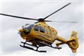 Air ambulance called following motorbike and campervan crash near Stranraer