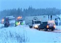 A9 reopens after seven vehicle accident near Dalwhinnie