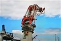 WATCH: Video captures collapse of giant crane destined for the Cromarty Firth