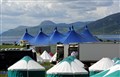 Tents go up in preparation for RockNess 2012. Picture: HNM/ Gary Anthony