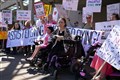 Disabled people ‘not better off dead’, actress tells Holyrood rally