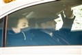 Cillian Murphy leaves after filming a scene.Picture: Daniel Forsyth