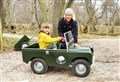 Mini Rovers on the go at Rothiemurchus