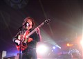 Kyle Falconer of The View at RockNess 2012 on Saturday, before the gig was stopped because of safety worries about the tent. The gig went ahead the day after. Picture: HNM/ Alison White