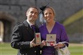 Husband and wife cyclists honoured with OBEs ‘hope to defend Paralympic titles’